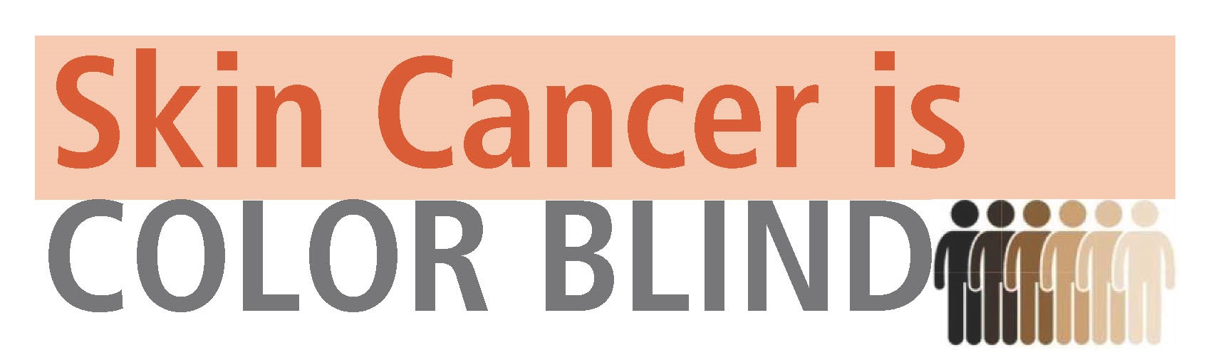 Skin Cancer is Color Brand graphic text
